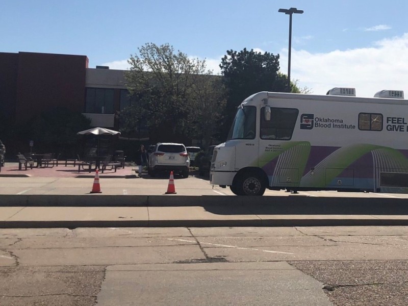 the Oklahoma Blood Institute mobile